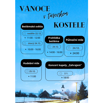 Vánoce v tasovském kostele 2024