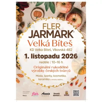 Historicky první Fler jarmark ve Velké Bíteši 1.11.2026