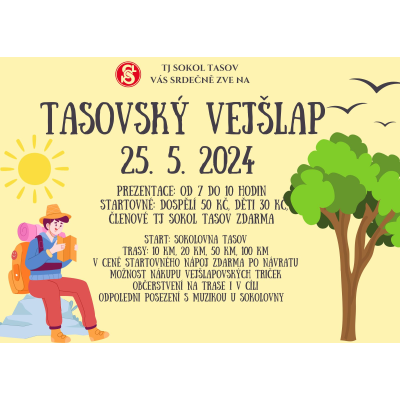 Tasovský vejšlap 25. 5. 2024